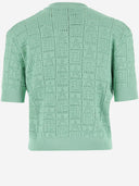Balmain Monogrammed Knit Pullover