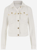 Chaqueta de mezclilla de algodón de Palm Angels