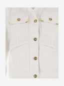 Chaqueta de mezclilla de algodón de Palm Angels