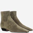 Khaite Suede Ankle Boots
