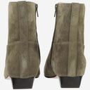 Khaite Suede Ankle Boots