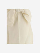 Chloè Linen Short Pants With Bow