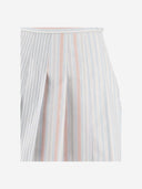 Thom Browne Cotton Pleated Skirt