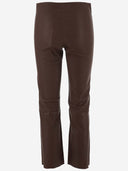 By Malene Birger Leather Trousers