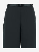 By Malene Birger Lucee Flared Pants In Synthetic Fabric