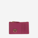 Pinko Love Birds Leather Carte Solder