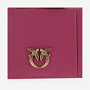 Pinko Love Birds Leather Carte Solder