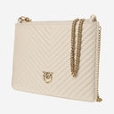 Pinko Classic Flat Chevron Clutch