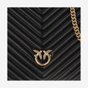 Pinko Classic Flat Chevron Clutch