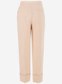 Pantaloni di seta Giorgio Armani