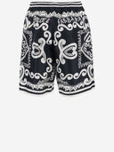 Dolce & Gabbana trykt Silk Bermuda Shorts