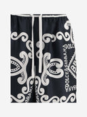 Dolce & Gabbana trykt Silk Bermuda Shorts