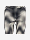 Ql2 Donna Checked Flared Pants