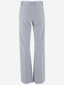Ql2 Donna Stretch -Baumwollweite mit hohen Beinenhosen