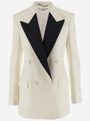 Stella Mc Cartney Viscose Blend Double Breasted Jacket