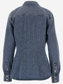Chloè Cotton Blend Denim Shirt