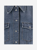 Chloè Cotton Blend Denim Shirt