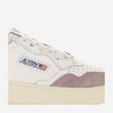 Autry -medalist med lavt læder sneakers