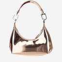 Giorgio Armani Metallic Nappa Leather Bag With Logo