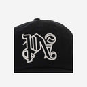 Palm Angels Cotton Baseball Cap With Logo