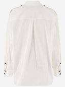 Khaite Cotton Shirt With Contrasting Buttons