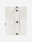 Khaite Cotton Shirt With Contrasting Buttons