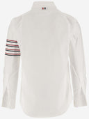 Thom Browne 4 Bar Tricolor Cotton Shirt
