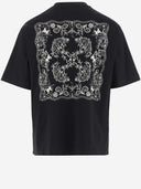 Fra White Arrow Tattoo Bandana T -shirt