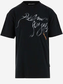 Palm Angels Cotton T-shirt avec logo