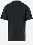 Palm Angels Cotton T Shirt With Graphic Print And Logo