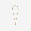 Patou mässing halsband med logotyp charm