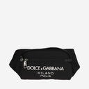 Dolce & Gabbana Small Nylon Pouch With Rubberized Logo