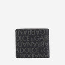 Dolce & Gabbana All Over Monogrammed Wallet
