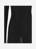 Giorgio Armani Brilliant Knit Longuette Dress