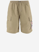 Autry Nylon Cargo Pantalones cortos con logotipo