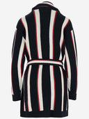 Polo Ralph Lauren Striped Linen And Cotton Blend Cardigan