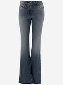 Off White Mid Rise Hosen