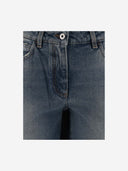 Off White Mid Rise Hosen