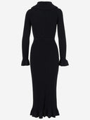 فستان طويل من مزيج القطن من Malene Birger