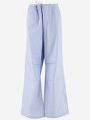 Pantaloni di cotone a strisce scarkpark