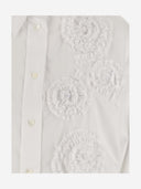 Alberto Biani Cotton Shirt With Embroidery