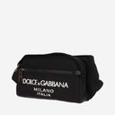 Dolce & Gabbana Small Nylon Pouch With Rubberized Logo