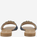 Pinko Flat Leather Sandals