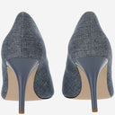 Pinko Denim Pumps With Logo