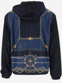 Veste en nylon Versace avec motif nautique Versace