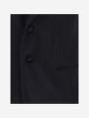 Giorgio Armani Silk Blend Single Breasted Jacket
