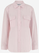 Chemise en coton partielle
