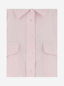 Chemise en coton partielle