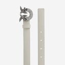 Pinko Love Birds Belt With Rhinestone Leather