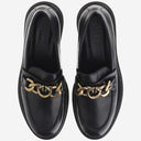 Pinko Love Birds Leather Loafers